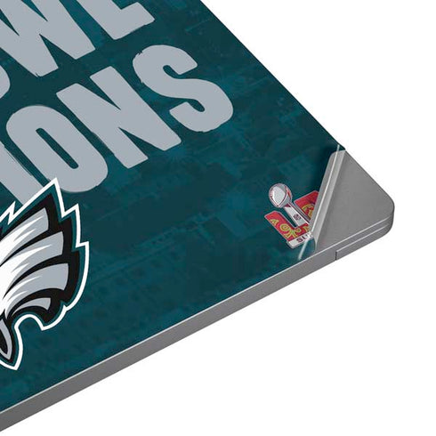 NFL Philadelphia Eagles Super Bowl LIX Champions Universal Laptop 16.6in (13.4 x 9.7in) Skin