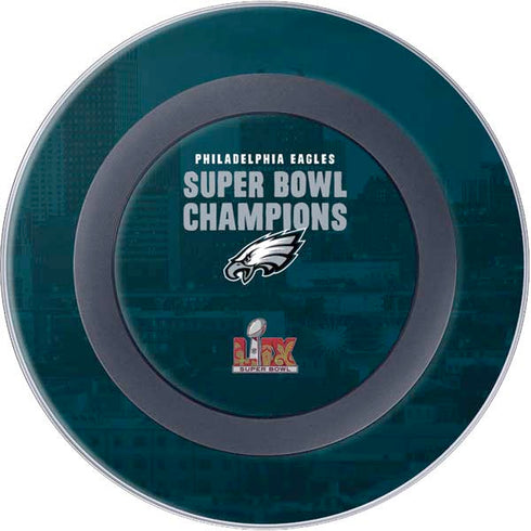 NFL Philadelphia Eagles Super Bowl LIX Champions Wireless Charger Skin