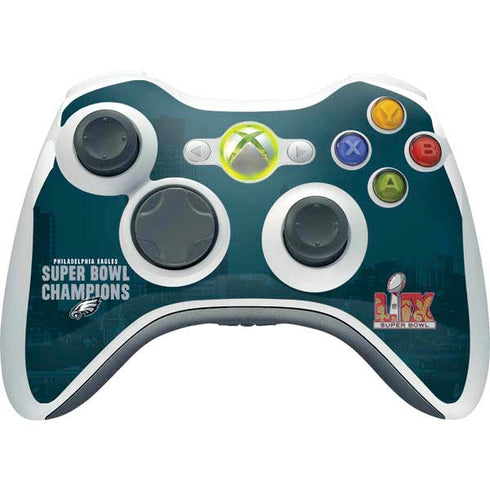 NFL Philadelphia Eagles Super Bowl LIX Champions Xbox 360 Wireless Controller Skin