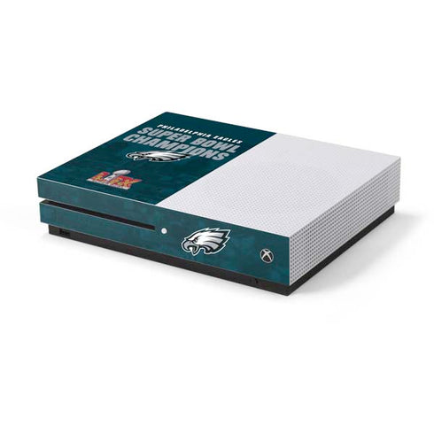 NFL Philadelphia Eagles Super Bowl LIX Champions Xbox One S Console Skin