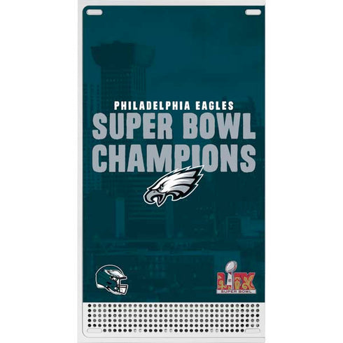 NFL Philadelphia Eagles Super Bowl LIX Champions Xbox Series S Console Skin