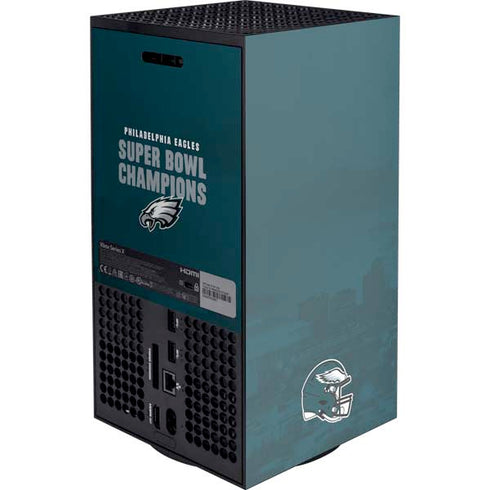 NFL Philadelphia Eagles Super Bowl LIX Champions Xbox Series X Console Skin