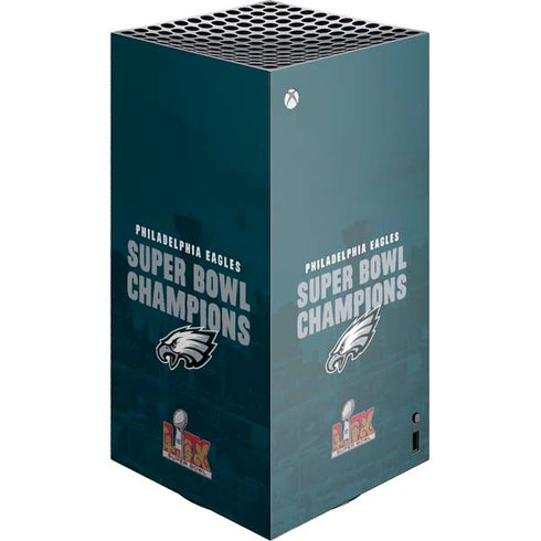 NFL Philadelphia Eagles Super Bowl LIX Champions XBox Series X Digital Edition Console Skin
