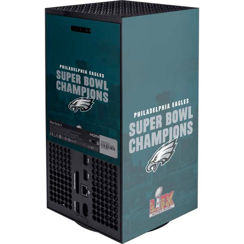NFL Philadelphia Eagles Super Bowl LIX Champions XBox Series X Digital Edition Console Skin