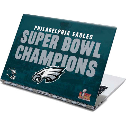 NFL Philadelphia Eagles Super Bowl LIX Champions Yoga 910 2-in-1 14in Touch-Screen Skin