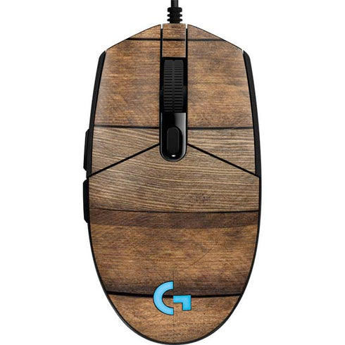 Early American Wood Planks G203 Prodigy RGB Wired Gaming Mouse Skin