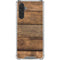 Early American Wood Planks Galaxy A17 Clear Case