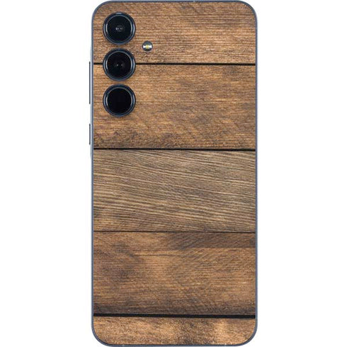 Early American Wood Planks Galaxy A55 5G Skin