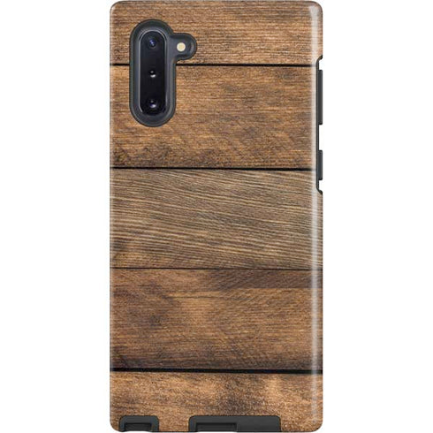 Early American Wood Planks Galaxy Cases
