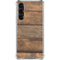 Early American Wood Planks Galaxy S24 FE Clear Case