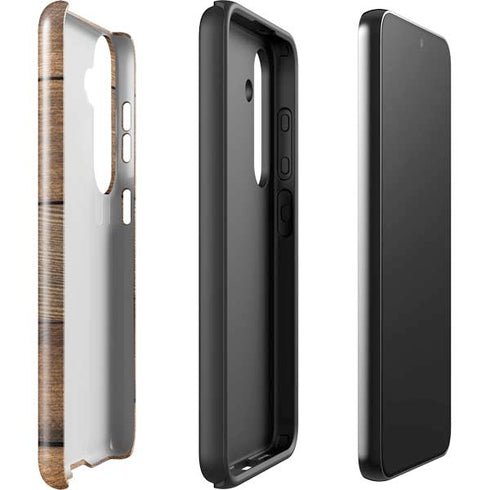 Early American Wood Planks Galaxy S25 Plus Impact Case