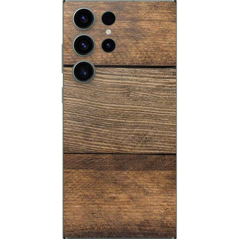 Early American Wood Planks Galaxy S24 Ultra Skin