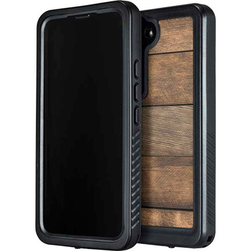 Early American Wood Planks Galaxy S24 Waterproof Case