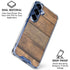 Early American Wood Planks Galaxy S25 Clear Case