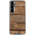 Early American Wood Planks Galaxy S26 Clear Case