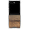 Early American Wood Planks Galaxy Z Flip6 Clear Case