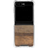Early American Wood Planks Galaxy Z Flip6 Clear Case