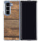Early American Wood Planks Galaxy Z Fold5 5G Clear Case