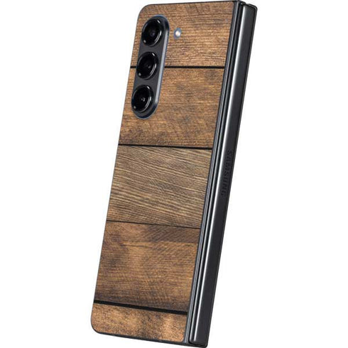 Early American Wood Planks Galaxy Z Fold5 5G Skin