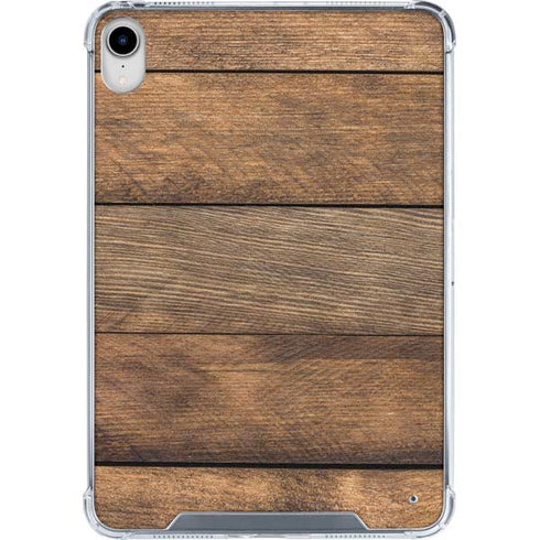 Early American Wood Planks iPad 11th Gen (2025) Clear Case