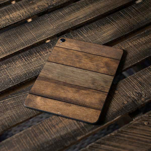 Early American Wood Planks Apple iPad Pro Skin
