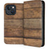 Early American Wood Planks iPhone 14 Plus Folio Case