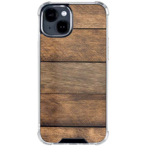 Early American Wood Planks iPhone 15 Clear Case