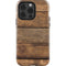 Early American Wood Planks iPhone 15 Pro Impact Case