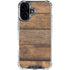 Early American Wood Planks iPhone 16 Plus Clear Case