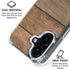 Early American Wood Planks iPhone 16 Plus Clear Case