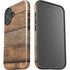 Early American Wood Planks iPhone 16 Plus Impact Case