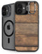 Early American Wood Planks iPhone 16 Plus Kickstand Case