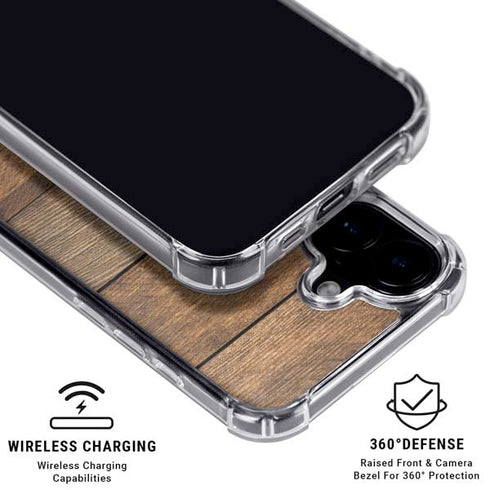 Early American Wood Planks iPhone 16 Plus MagSafe Case