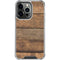 Early American Wood Planks iPhone 16 Pro Clear Case
