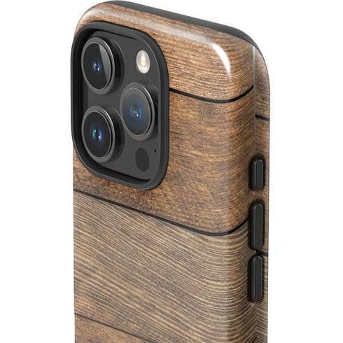 Early American Wood Planks iPhone 16 Pro Impact Case
