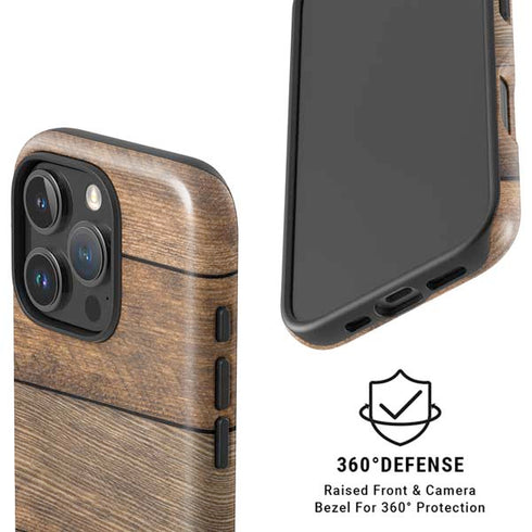 Early American Wood Planks iPhone 16 Pro Max Magsafe Impact Case