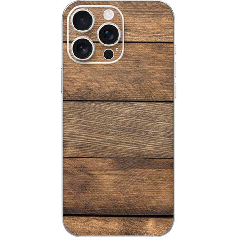 Early American Wood Planks iPhone 16 Pro Max Skin