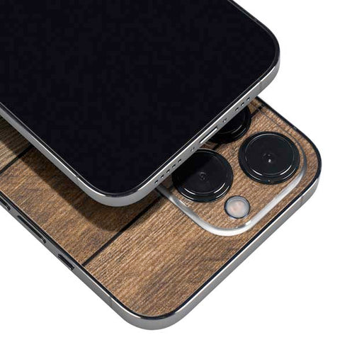 Early American Wood Planks iPhone 16 Pro Skin