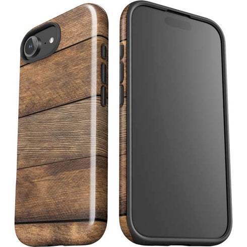 Early American Wood Planks iPhone 16e Impact Case
