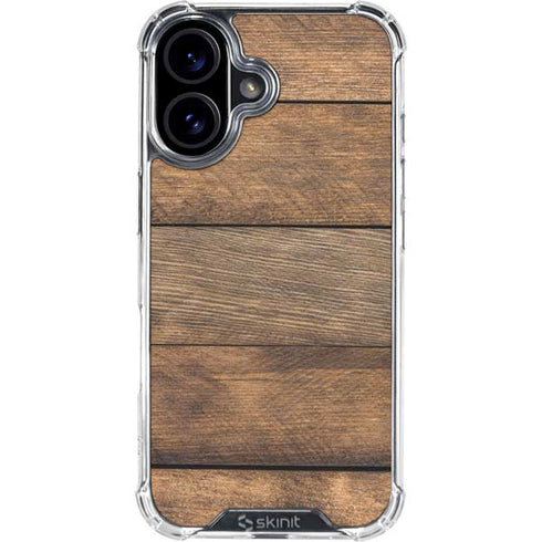 Early American Wood Planks iPhone 17 Clear Case