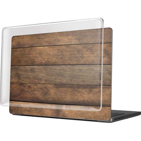 Early American Wood Planks MacBook Pro 14in (2021-24) Case plus Skin