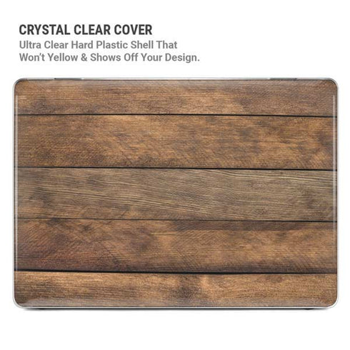 Early American Wood Planks MacBook Pro 14in (2021-24) Case plus Skin