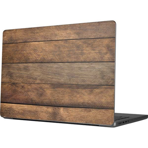 Early American Wood Planks Apple MacBook Pro 14-inch Skin