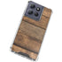 Early American Wood Planks Moto G 5G (2025) Clear Case