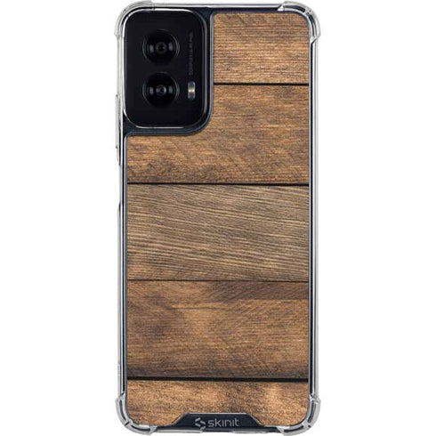 Early American Wood Planks Moto G Power 5G (2024) Clear Case