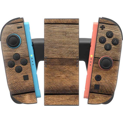 Early American Wood Planks Nintendo Switch 2 (2025) Joy-Con Controller Skin