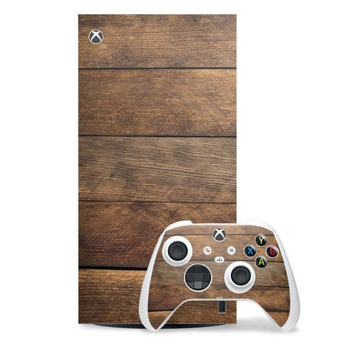 Early American Wood Planks Xbox Series X Skins