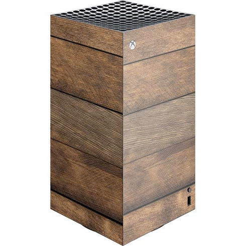 Early American Wood Planks XBox Series X Digital Edition Console Skin