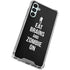 Eat Brains and Zombie On Black Gabb Phone 4 Clear Case