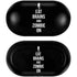 Eat Brains and Zombie On Black Galaxy Buds Skin